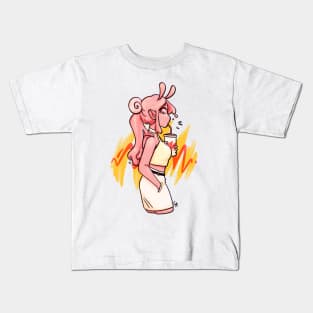 Peach Slime Kids T-Shirt